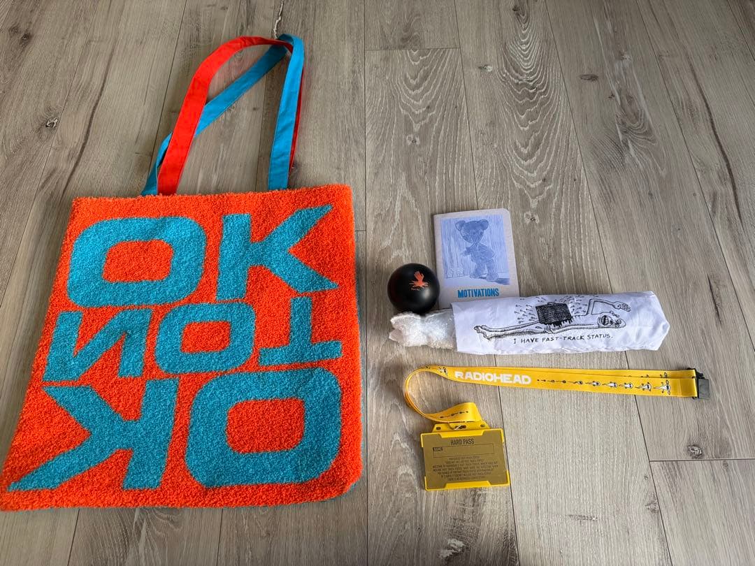 Radiohead 2025 ヨーロッパツアー Fast Track 特典 5点