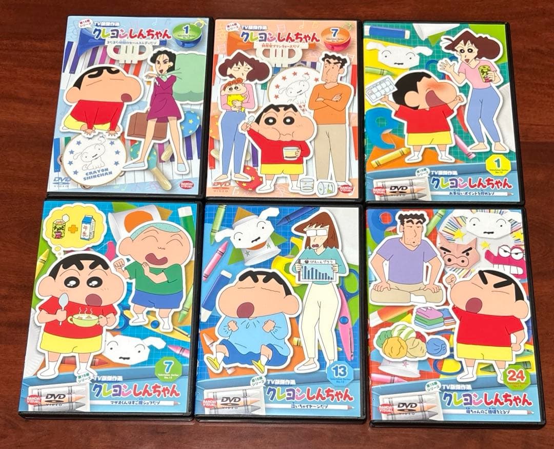 クレヨンしんちゃんTV版傑作選第14,15期 全巻完結セット dvd
