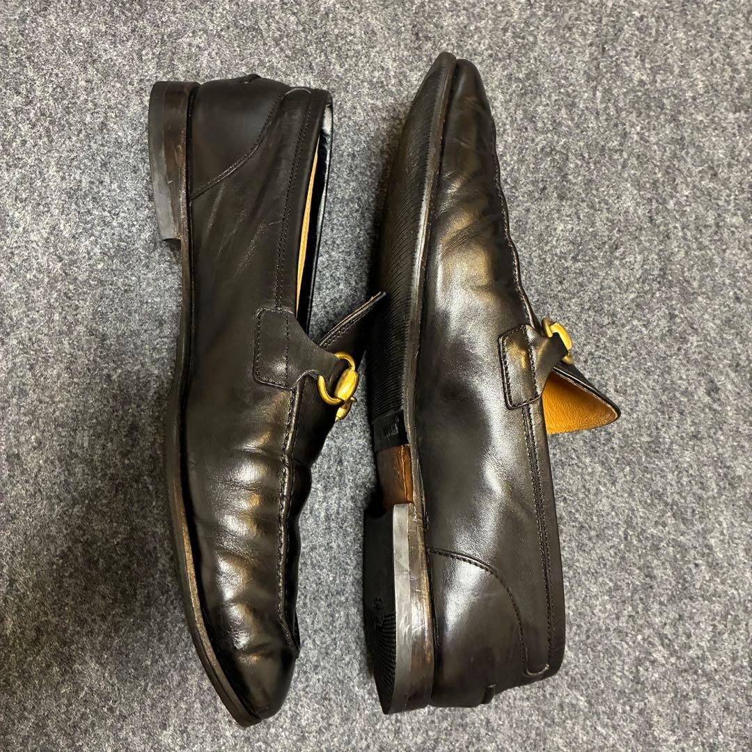 は*と様 GUCCI グッチ　ビットローファー　61/2 黒　ウェストン　ジョン