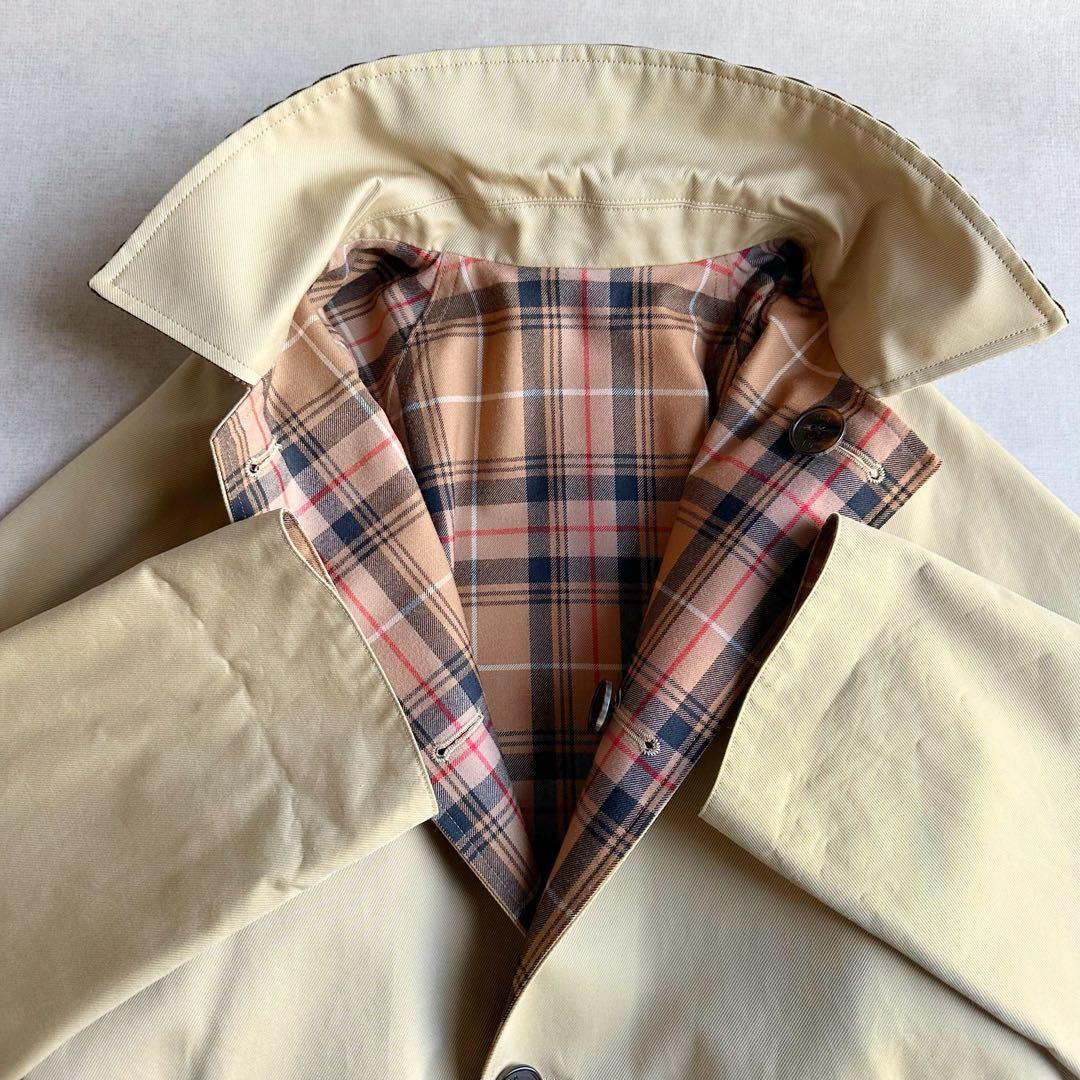 美品▲定価7.5万▲TICCA ティッカ//リバーシブルステンカラーコート