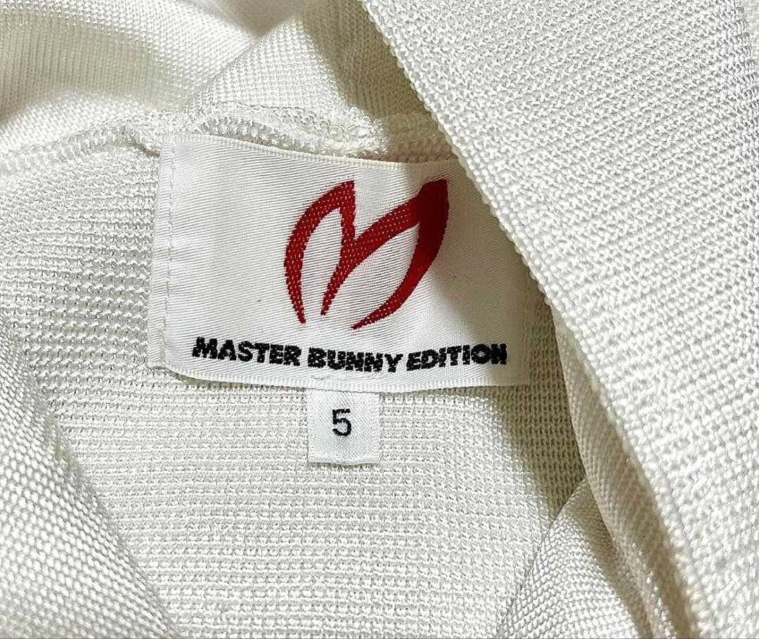 【美品】マスターバニーエディション ゴルフウェア パーカー 白 サイズ5