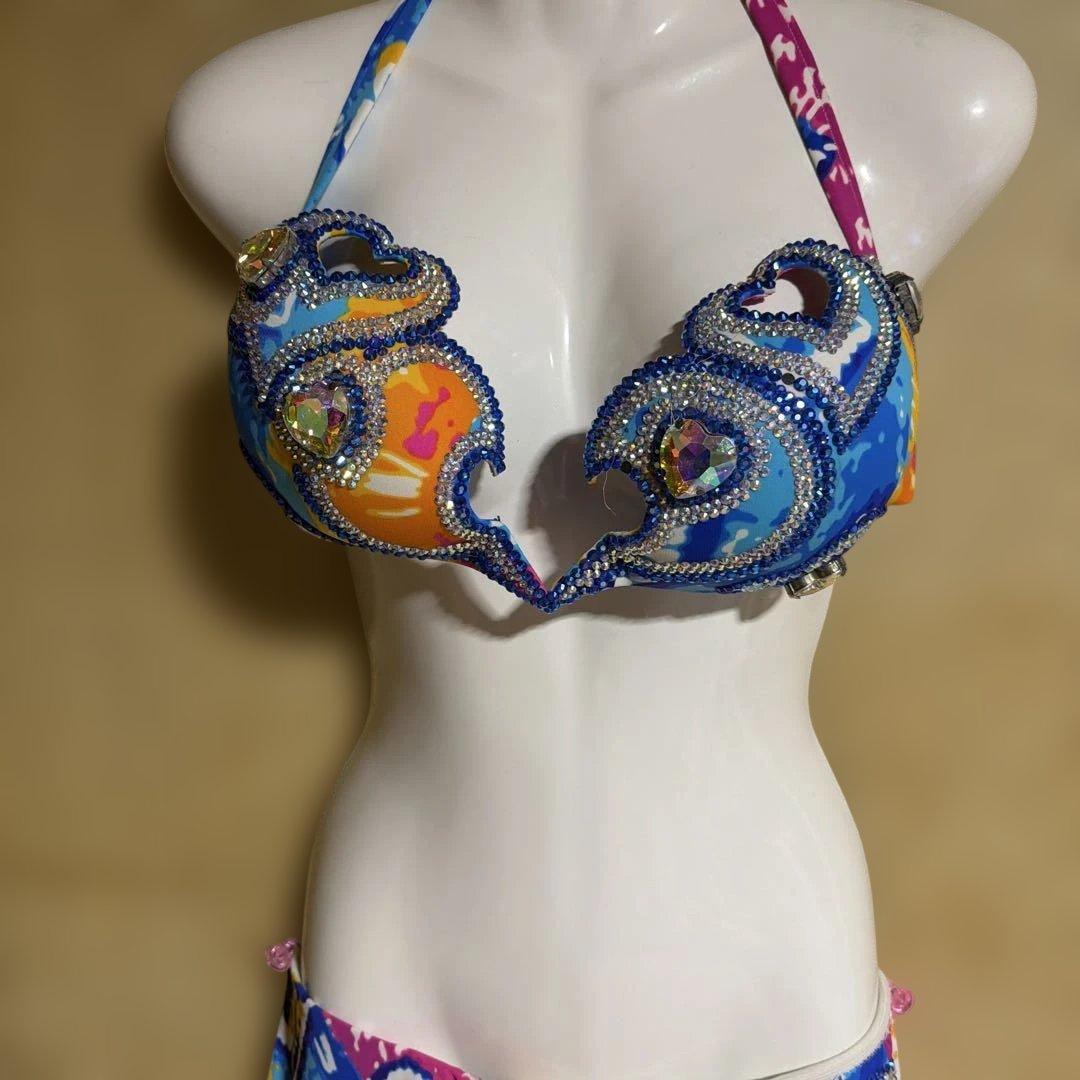 カラフル ベリーダンス セットアップ