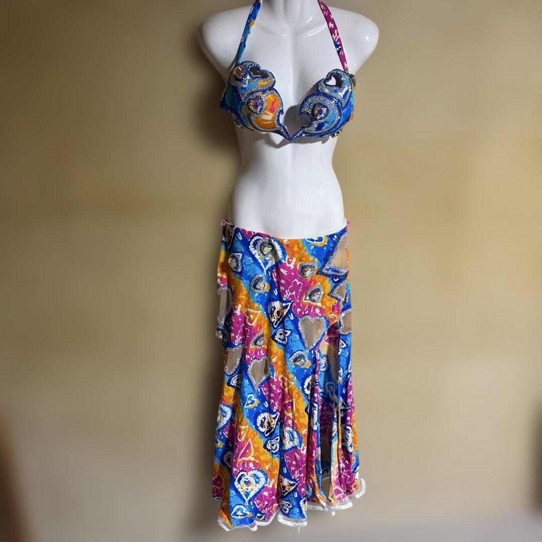 カラフル ベリーダンス セットアップ