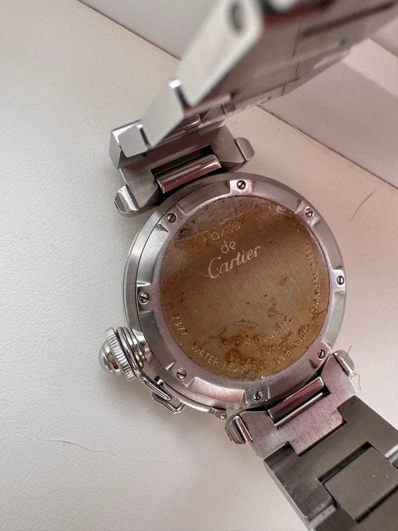 カルティエ パシャC メリディアン GMT 自動巻き時計 Cartier