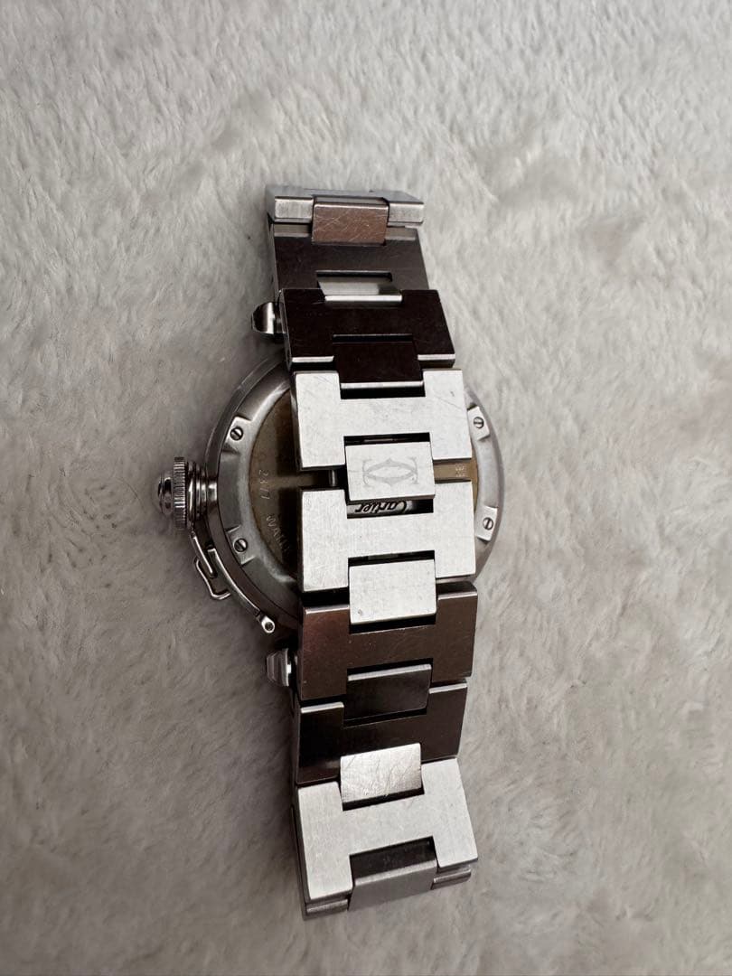 カルティエ パシャC メリディアン GMT 自動巻き時計 Cartier