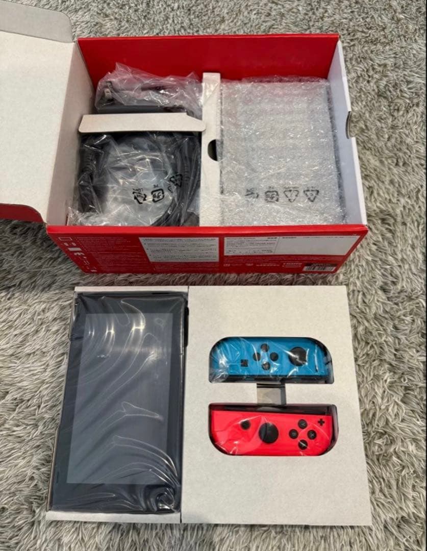 Switch 本体　ネオン　中古