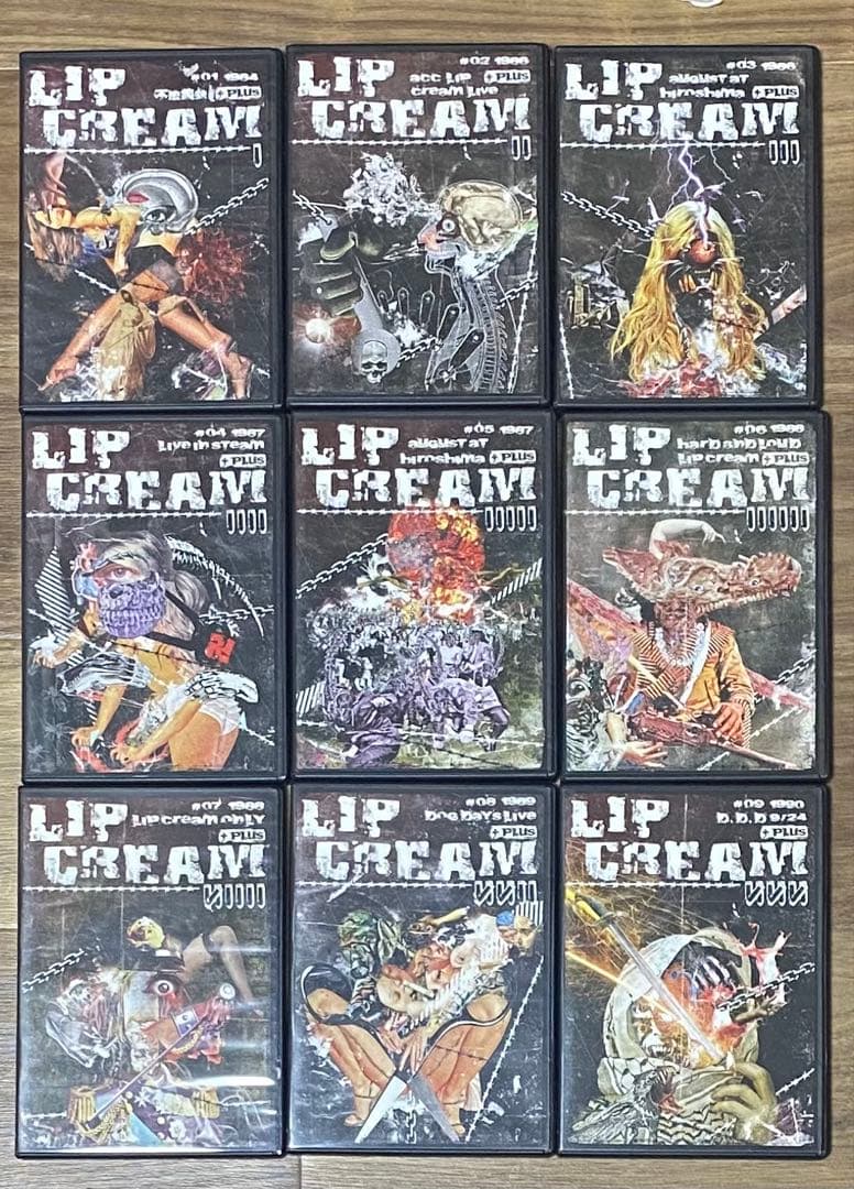LIPCREAM DVD 全巻9巻セット