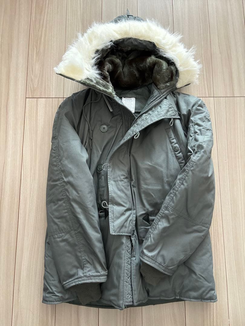 デッドストックDEADSTOCK PARKA N-3B米軍made in usa