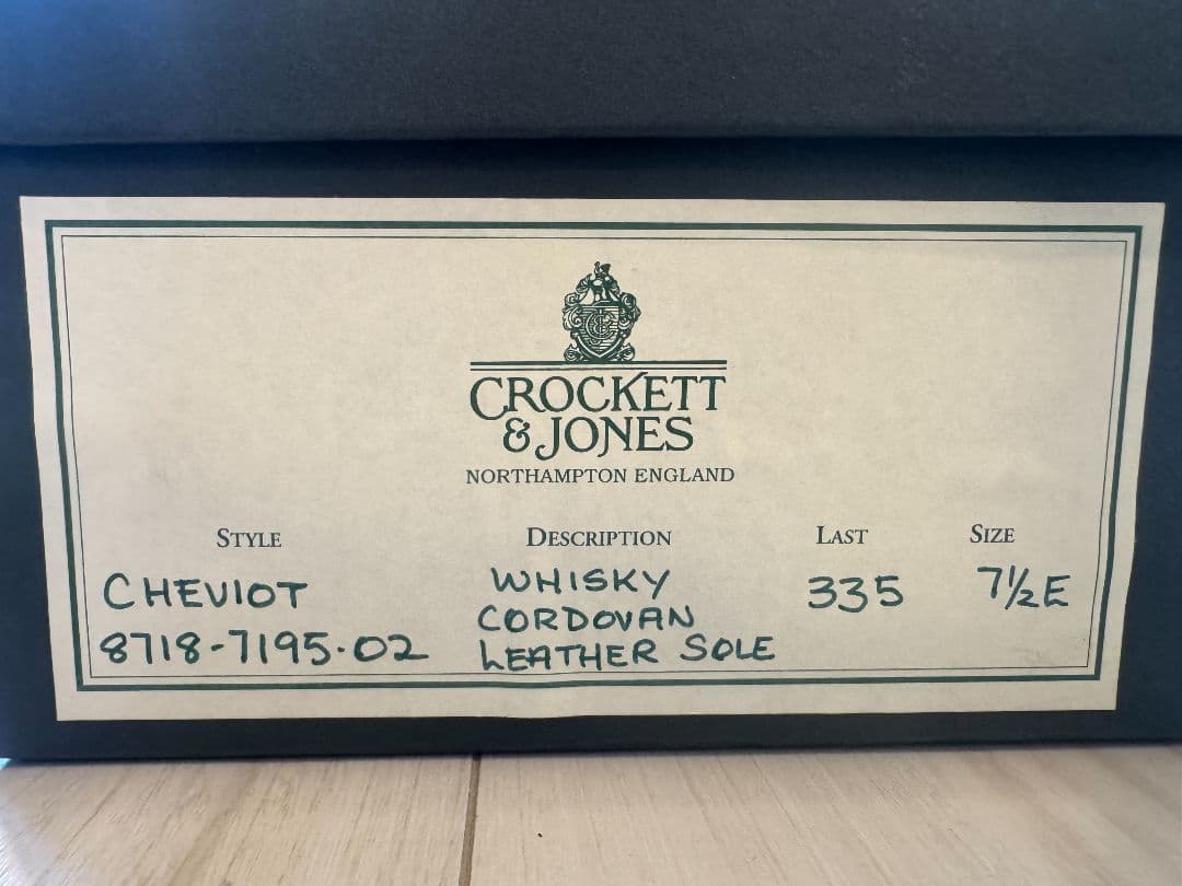 クロケットジョーンズ　メンズ靴