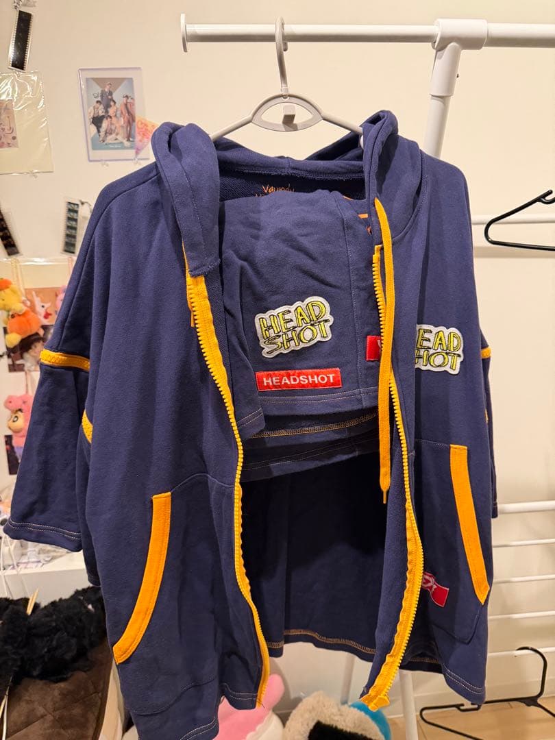 HEADSHOT Vaundy フード付きパーカー ハーフパンツセット