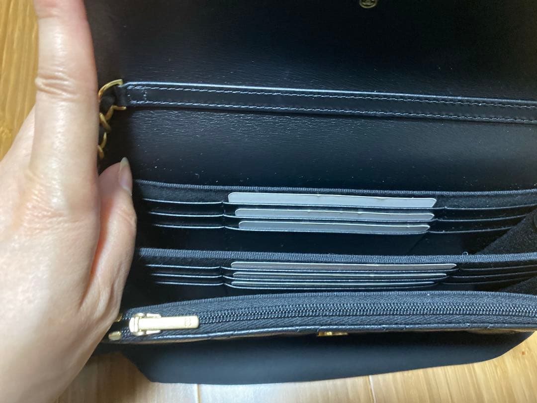 未使用　CHANEL チェーンウォレット　2025SS