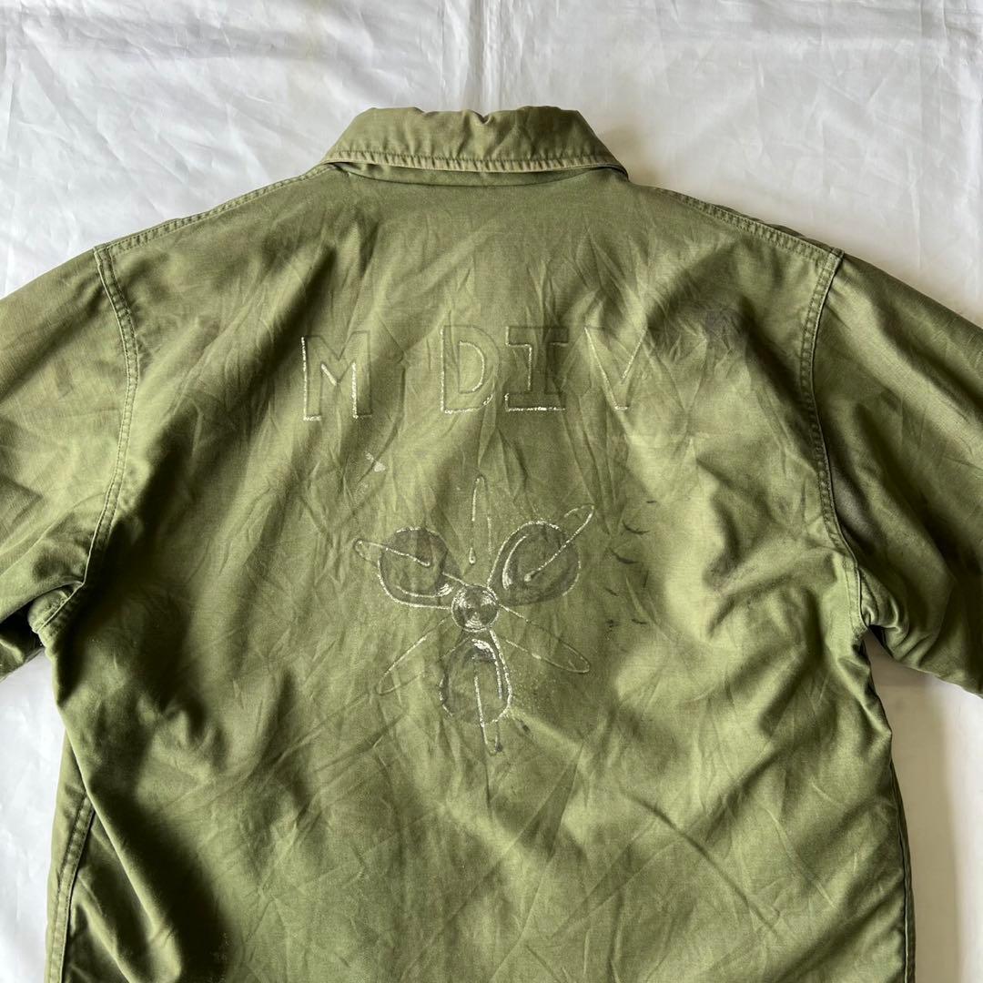 80’s US Navy A-2 デッキジャケット　古着