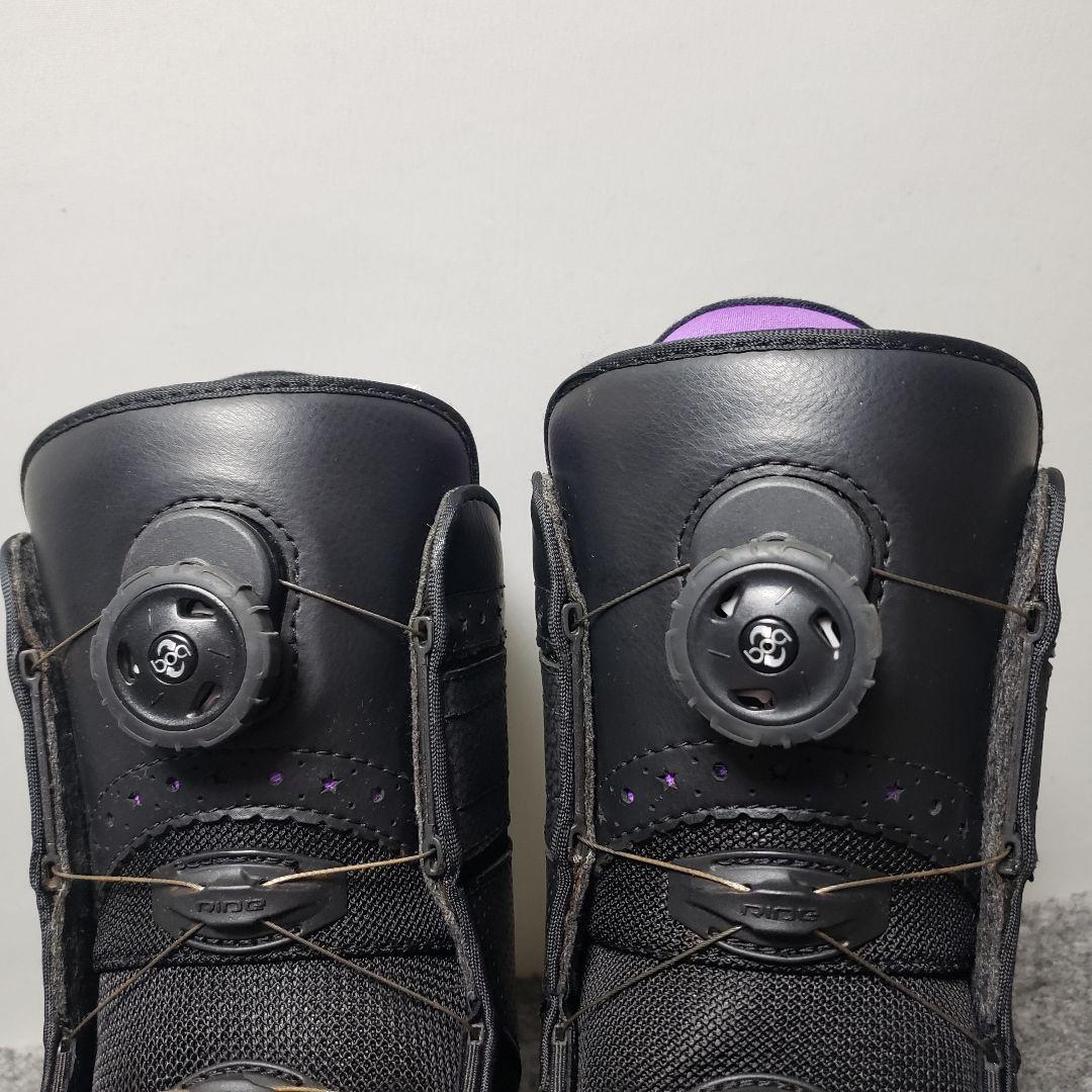 美品 RIDE 22.0cm レディース スノーボードブーツ
