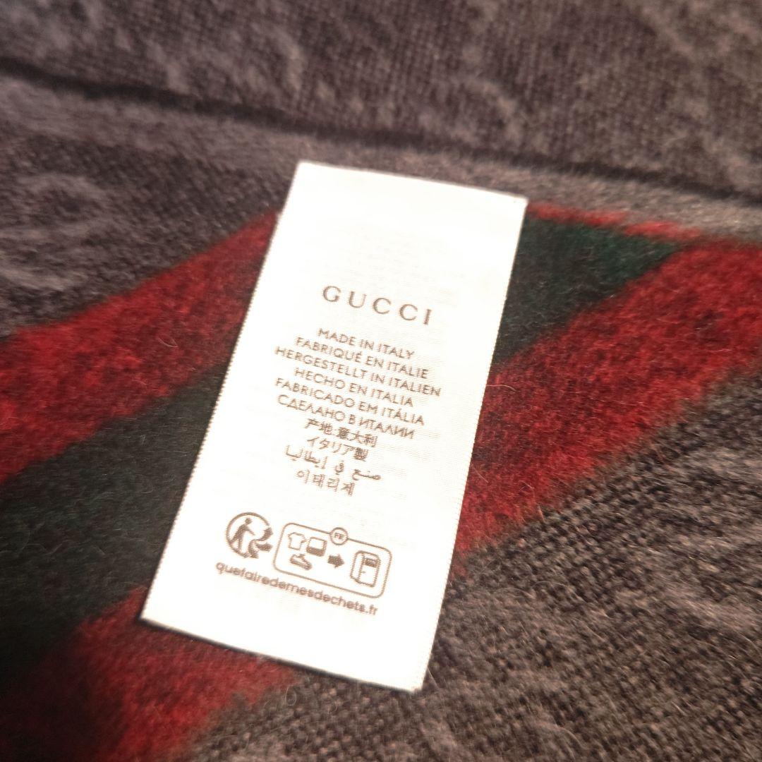 ❤新品箱袋付き❤ GUCCI マフラー ストールショール スカーフ❤黒アルパカ❤