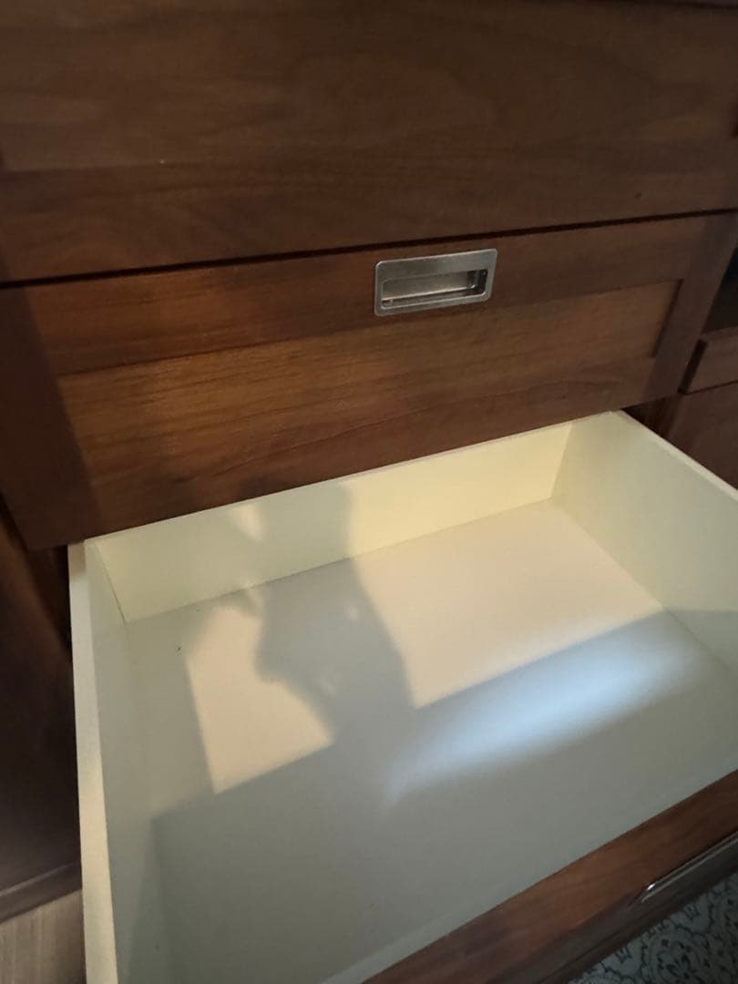 【値下げ中】食器棚　カップボード　オーク　レンジ台　収納力　フィーノ