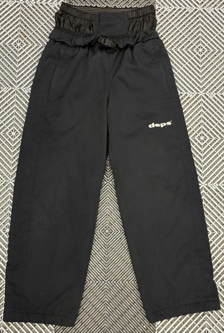Sサイズ（M相当）！ブラック！セットアップ！ デプス シェルジャケット&パンツ