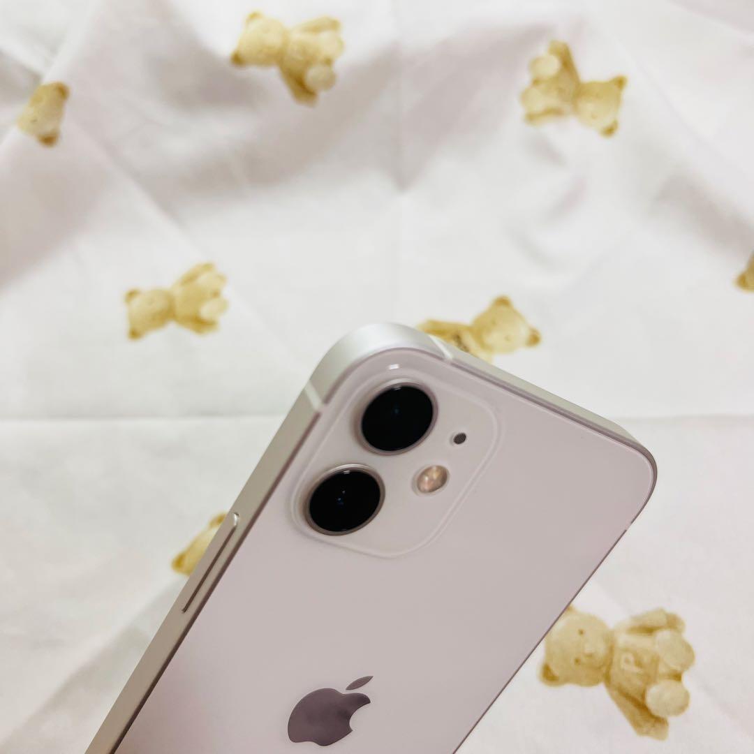 【最終値下げ】【超美品】Apple iPhone 12mini 128GB 白