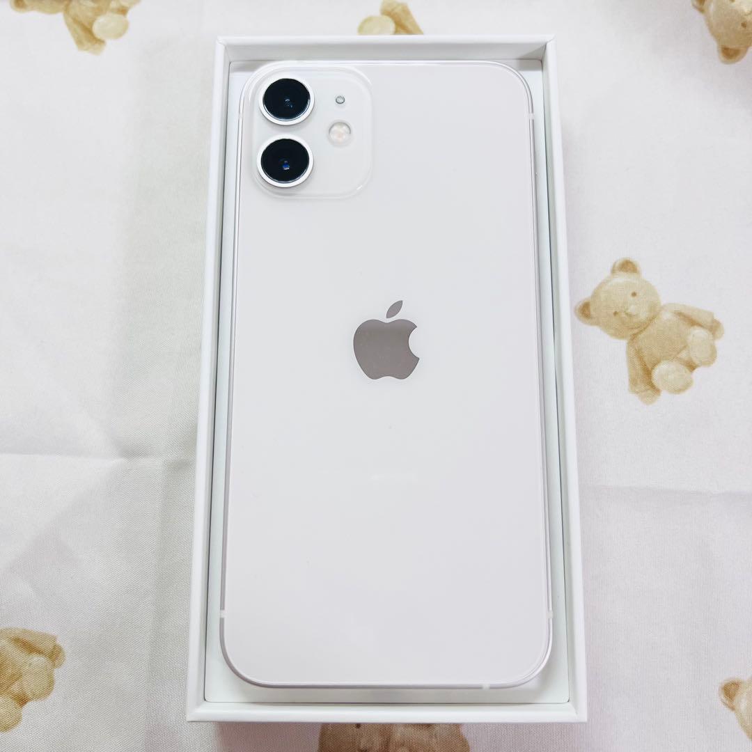 【最終値下げ】【超美品】Apple iPhone 12mini 128GB 白