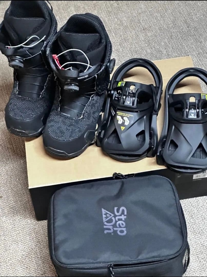 BURTON スワス Step on Mサイズ 26.5 ブーツバインセット