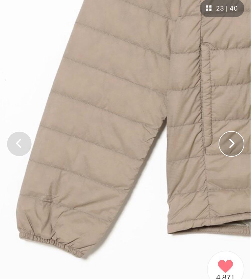 モンベル　ビームス　ラウンドネックジャケット