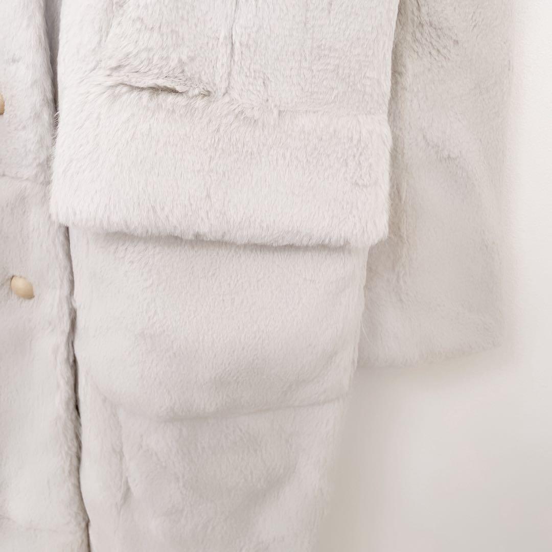 ADORE アドーア　ラビットファーコート