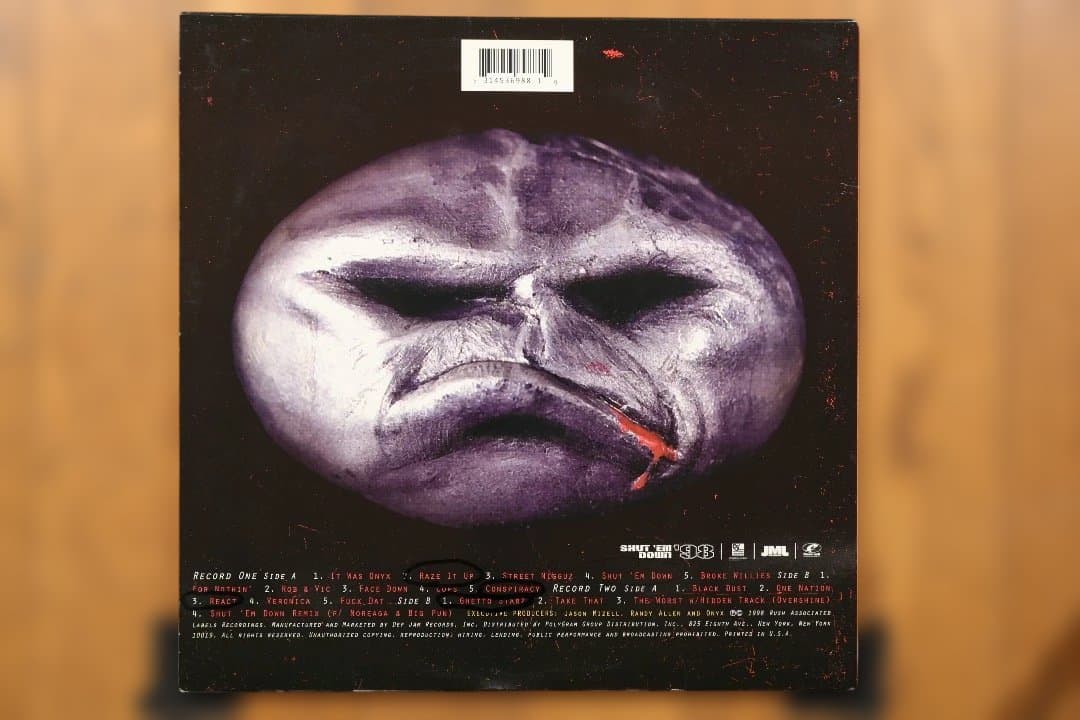 ONYX : Shut 'Em Down 2枚組アルバムレコード