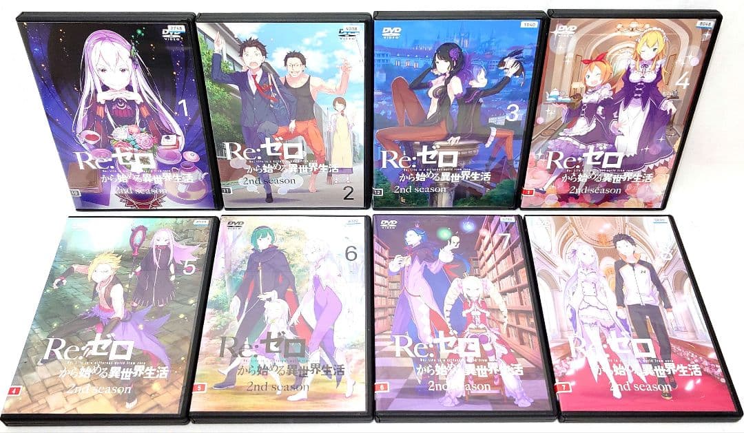 Re:ゼロから始める異世界生活/2nd/OVA【1期+2期】全19巻セット
