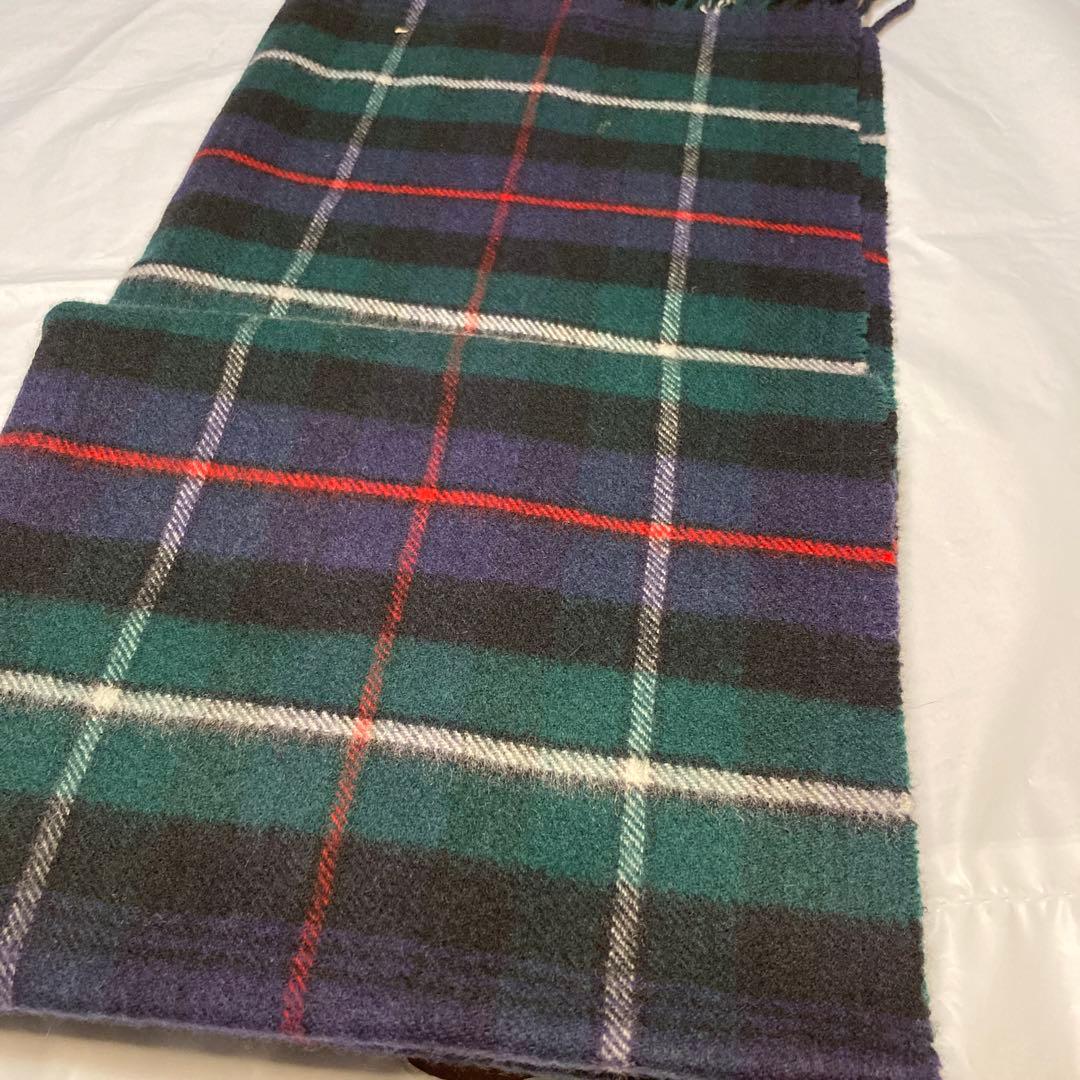 ジョンストンズ カシミヤ100％ 中大判ストール マッケンジー