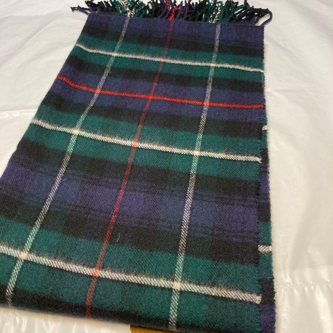 ジョンストンズ カシミヤ100％ 中大判ストール マッケンジー