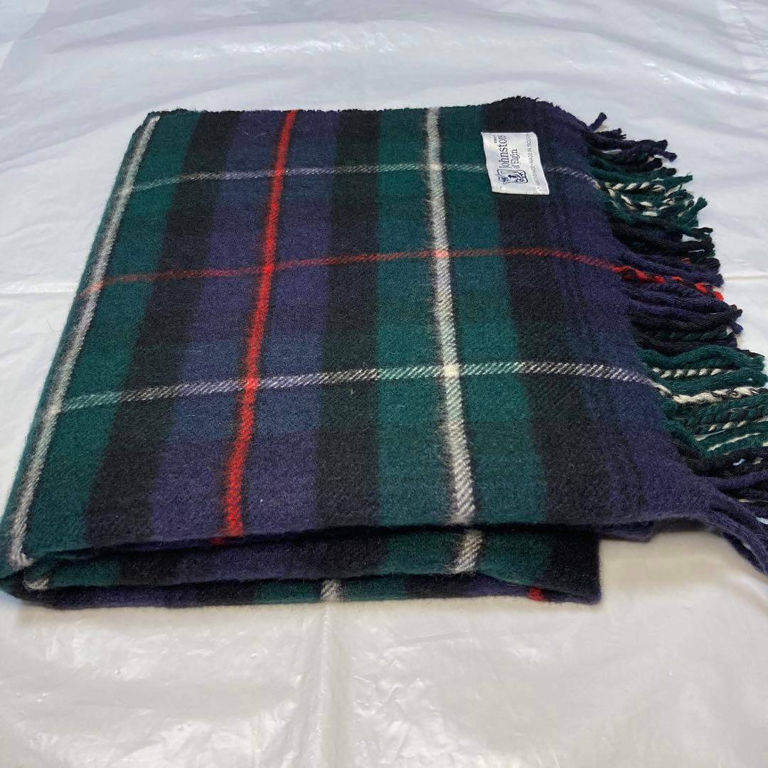 ジョンストンズ カシミヤ100％ 中大判ストール マッケンジー