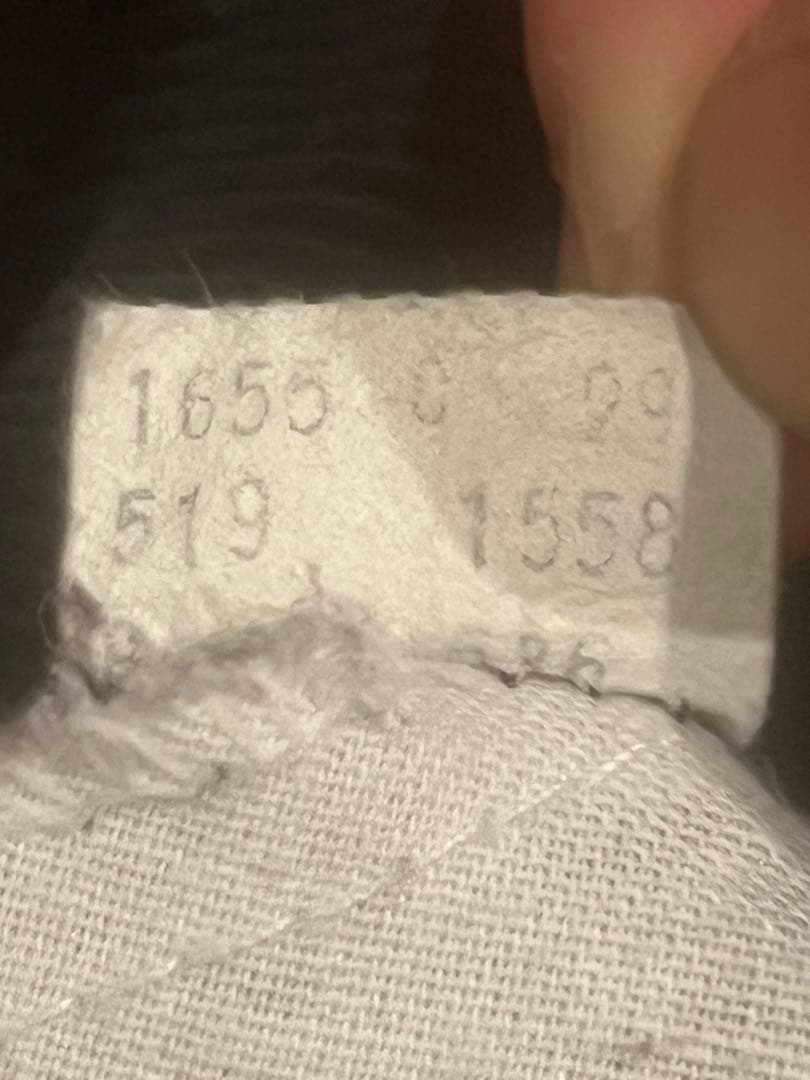 80s リーバイス519 白タグ　コーデュロイ ブラック