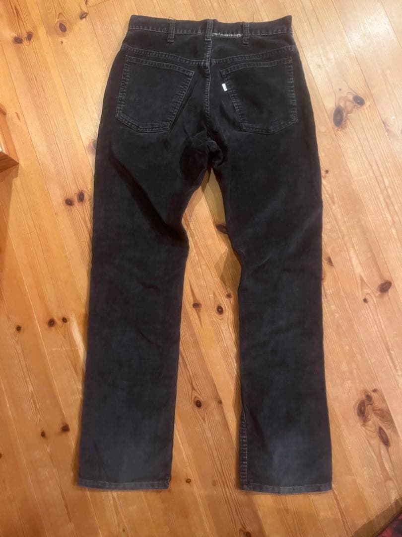 80s リーバイス519 白タグ　コーデュロイ ブラック