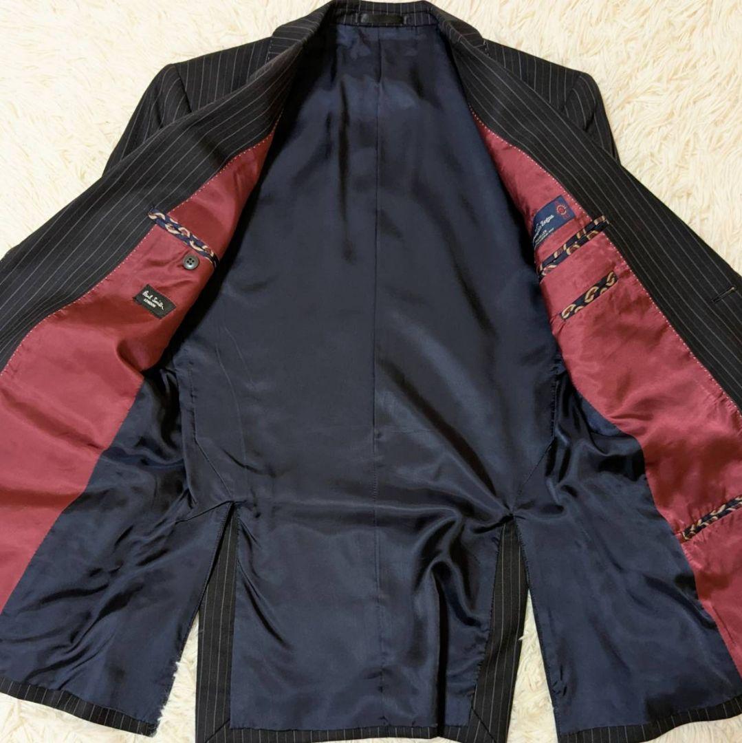 ポールスミス ゼニア スリーピース ペイズリー ストライプ M