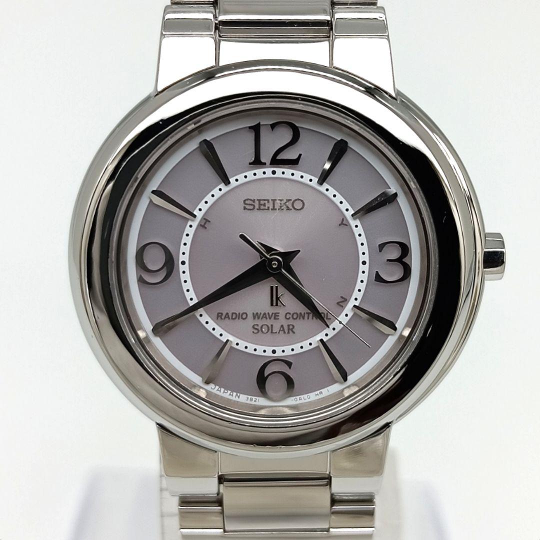 【美品 電波ソーラー】セイコー　ルキア　レディース腕時計　aB8-L-1