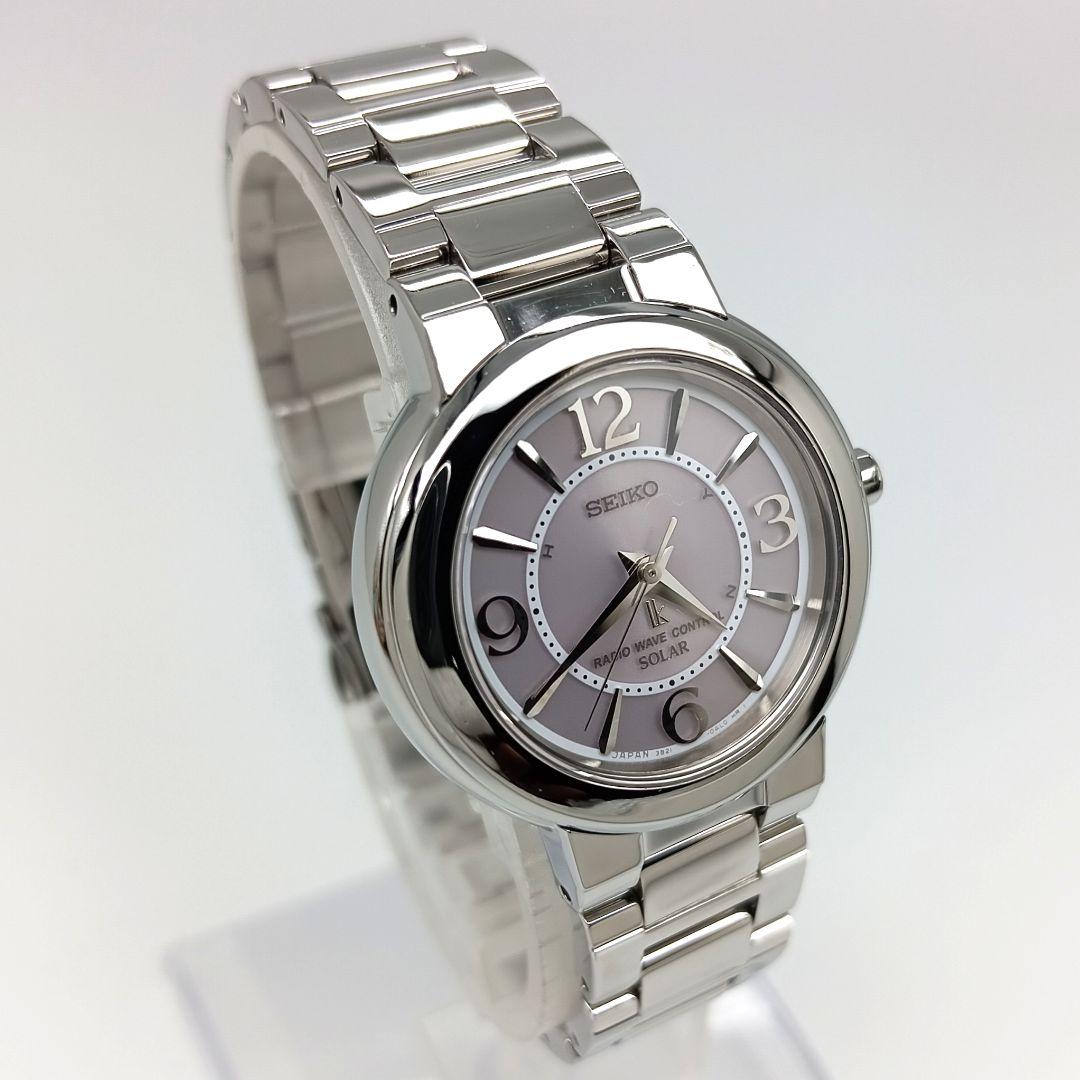 【美品 電波ソーラー】セイコー　ルキア　レディース腕時計　aB8-L-1