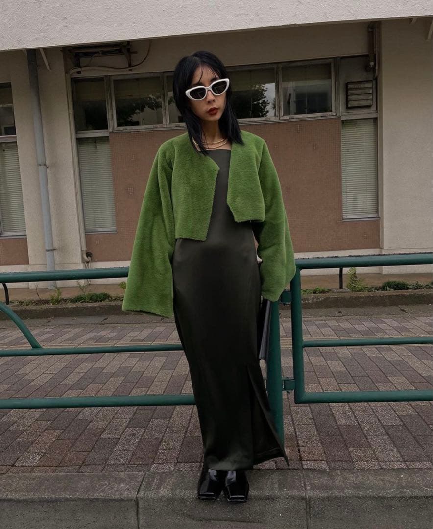 ジャケット・アウター AMERI MANY WAY USEFUL BOA COAT