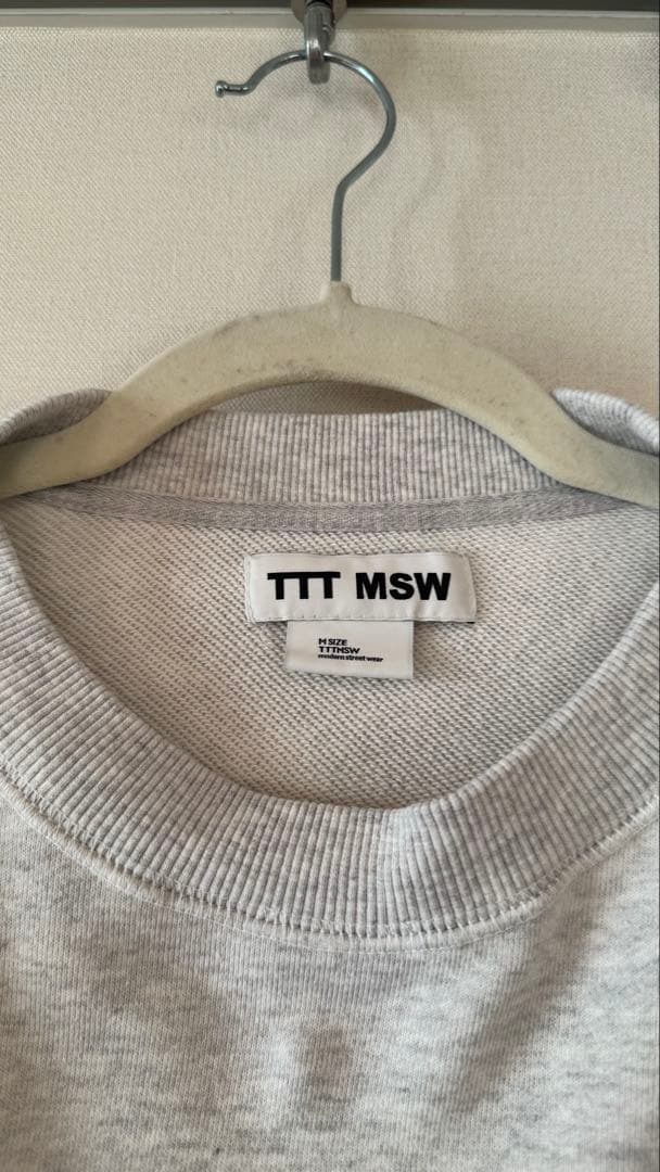 TTT MSW fruits sweat Mサイズ　グレー