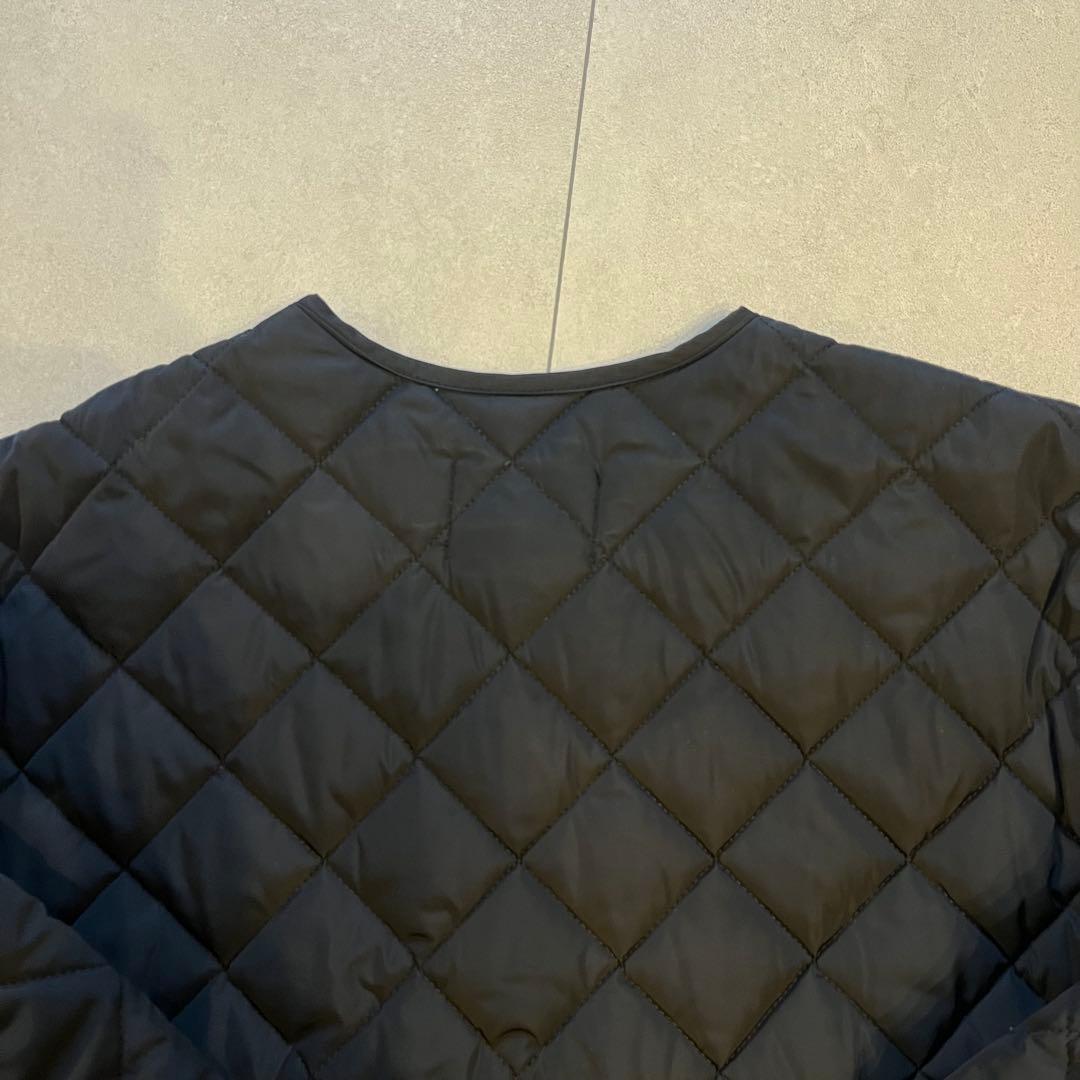 MAMU キルティングバルーンコート　ブラック　黒