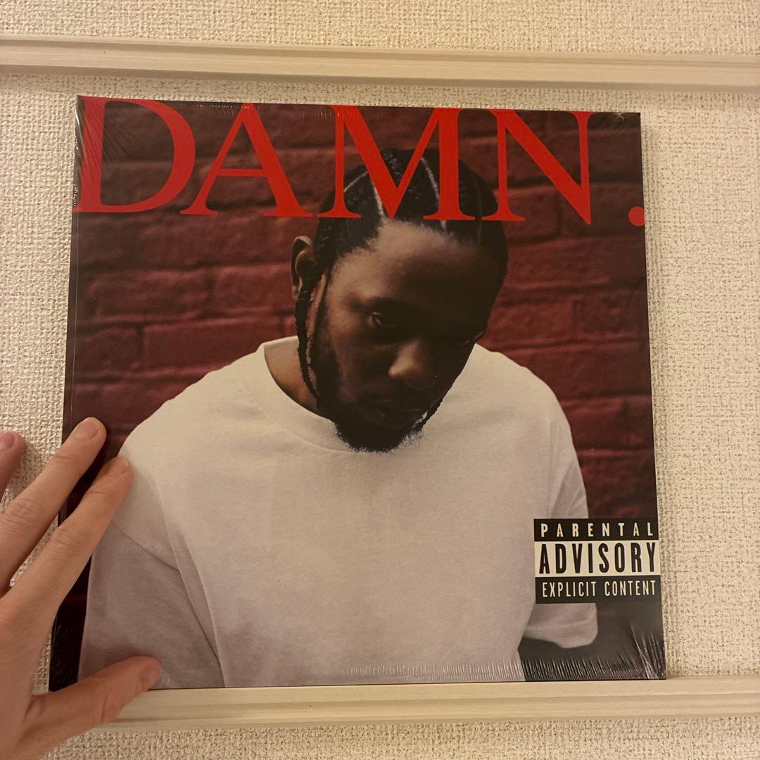KENDRICK LAMAR DAMN. ケンドリックラマー レコード 未開封