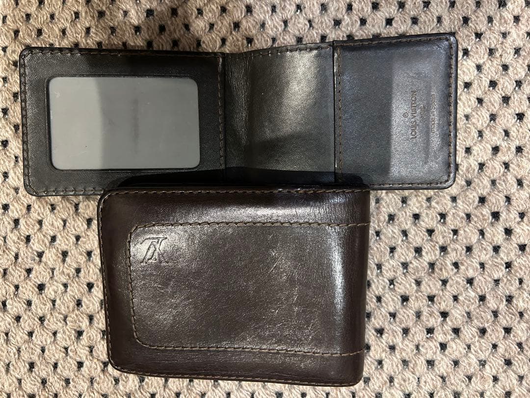 Louis Vuitton 二つ折り財布 ダークブラウン