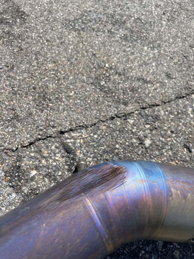 東名チタンマフラー　CZ4A エボ10