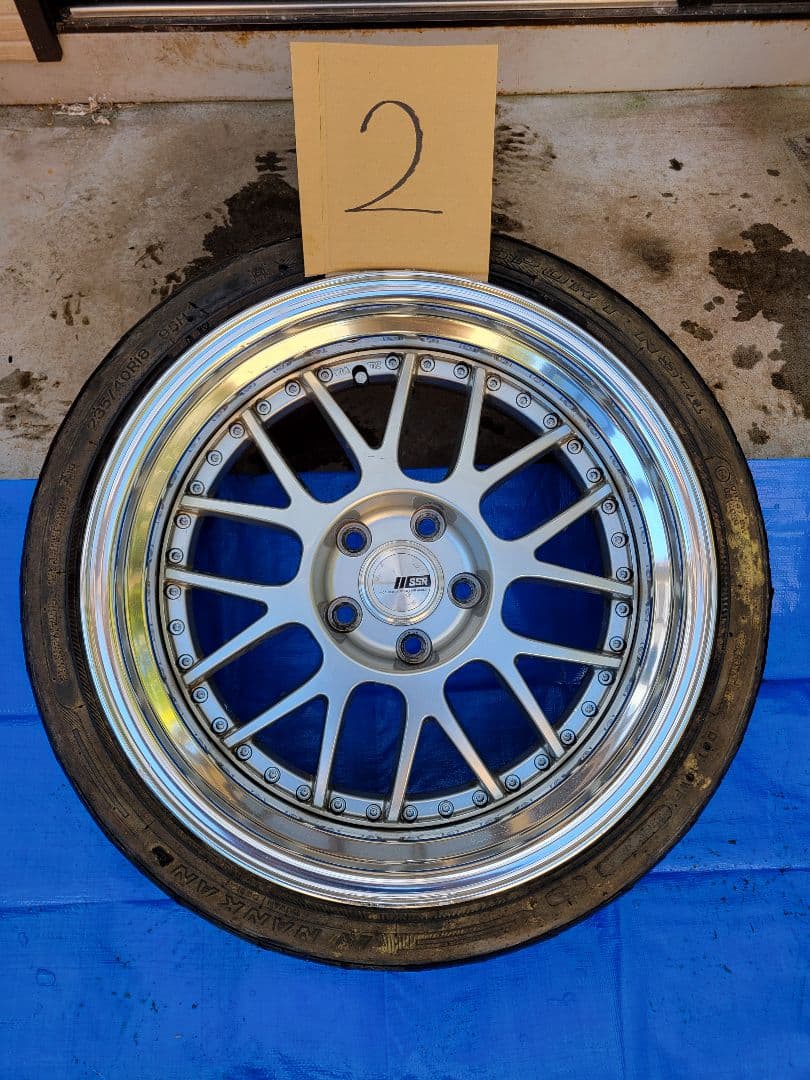 SSRアルミホイール MS1スピードスター 18in プロフェッサー