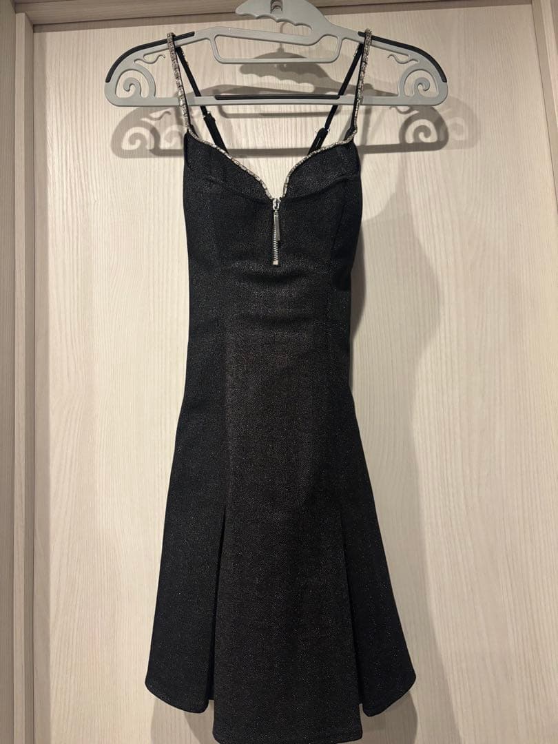【Glossy】キャバドレス/ブラック/ミニドレス/