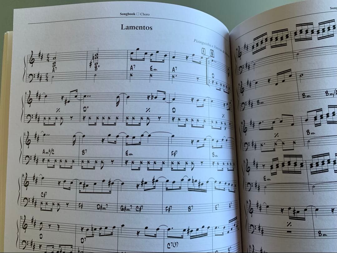 ショーロ　ソングブック　全3巻