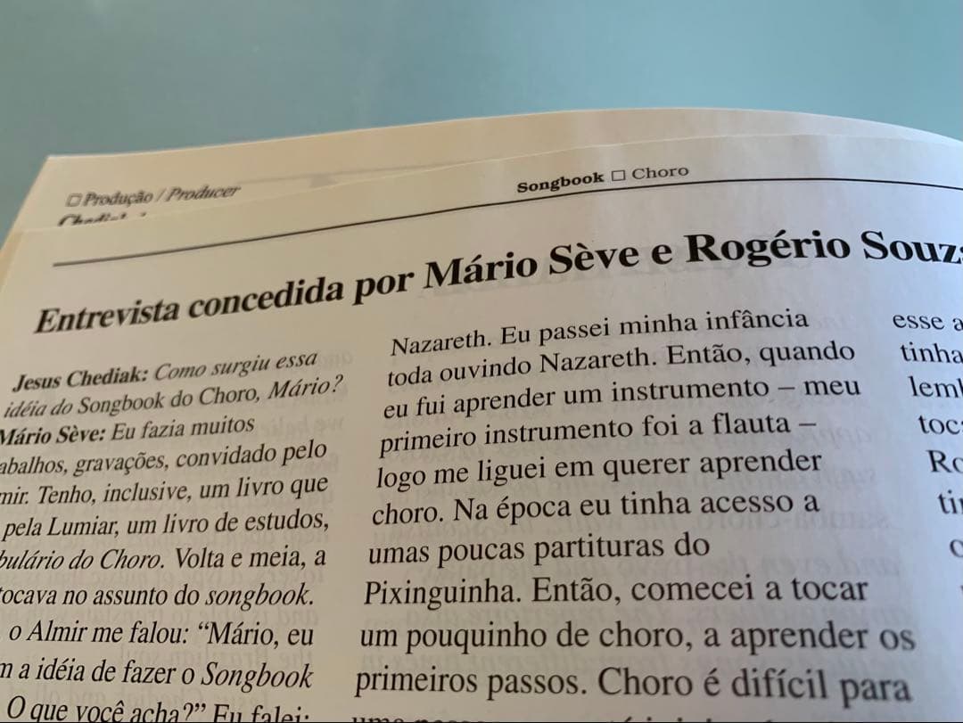 ショーロ　ソングブック　全3巻