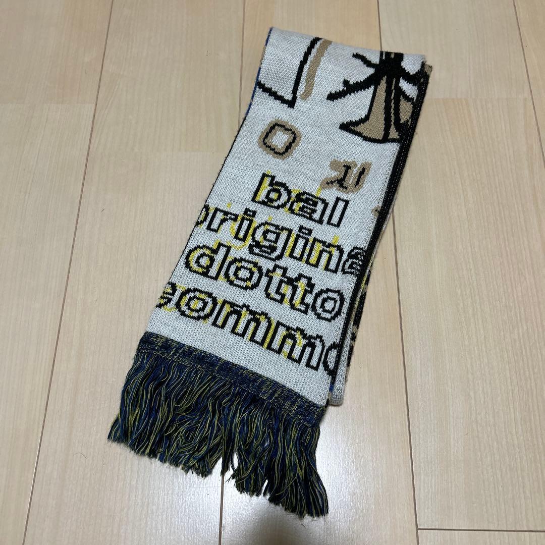BAL ジャガードニットサッカースカーフ　マフラー