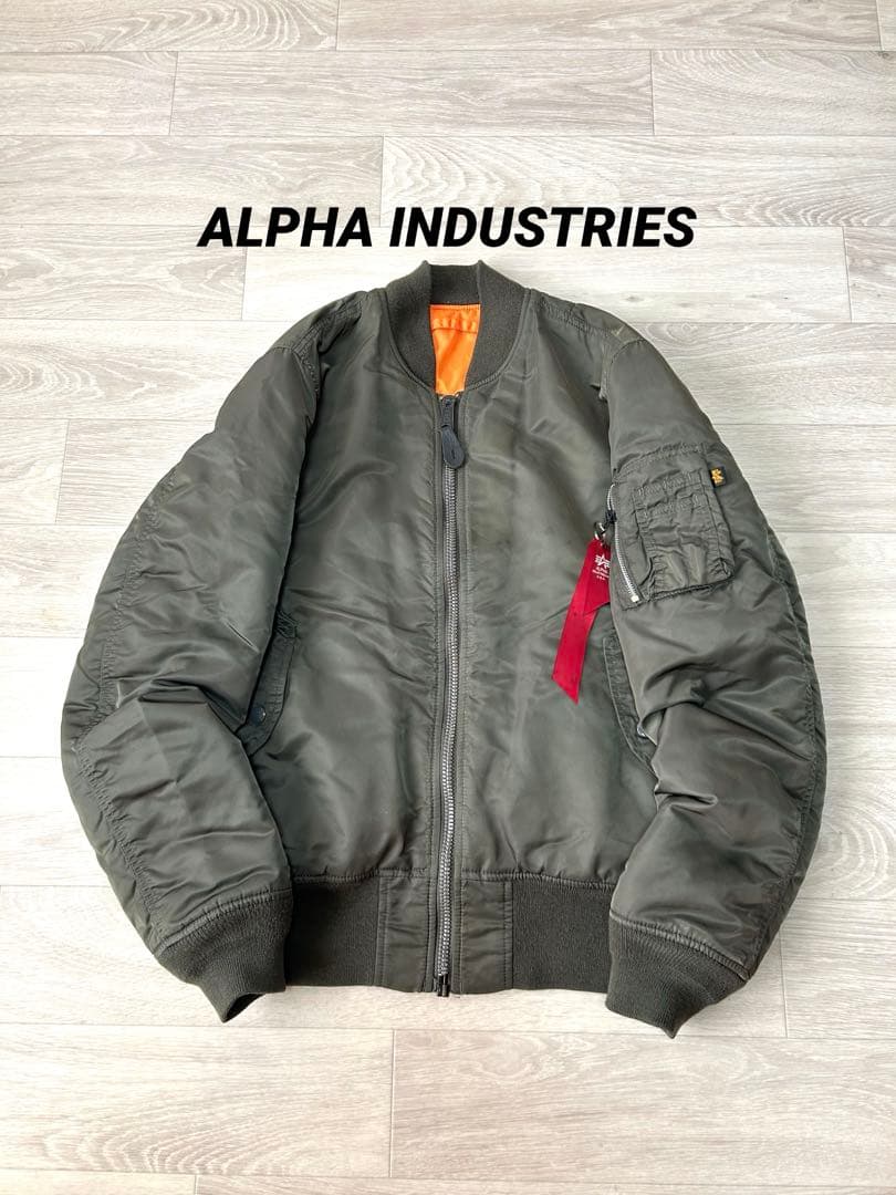 ALPHA INDUSTRIES アルファ フライトジャケット M