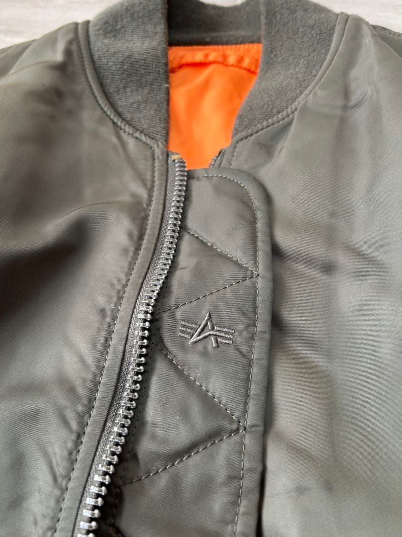 ALPHA INDUSTRIES アルファ フライトジャケット M