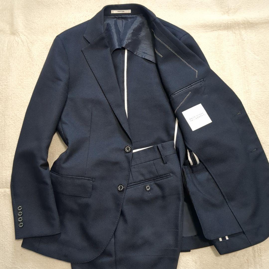 マッキントッシュフィロソフィー スーツセットアップ ネイビー 36サイズ