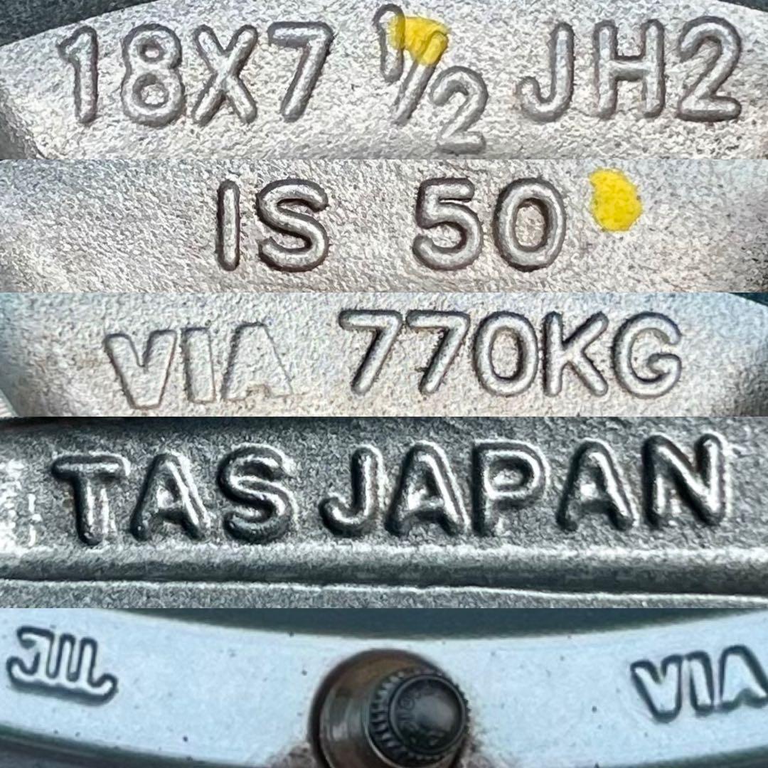 美品◆ベンツ GLA H247 GLB X247用　ホイール18インチ4本セット